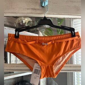 NWT BCBG | Nectarine Bikini Bottom with LOGO